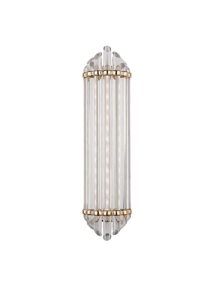 Bath |   Albion 14-Light Bath Sconce Bath Aged Brass/Polished Nickel