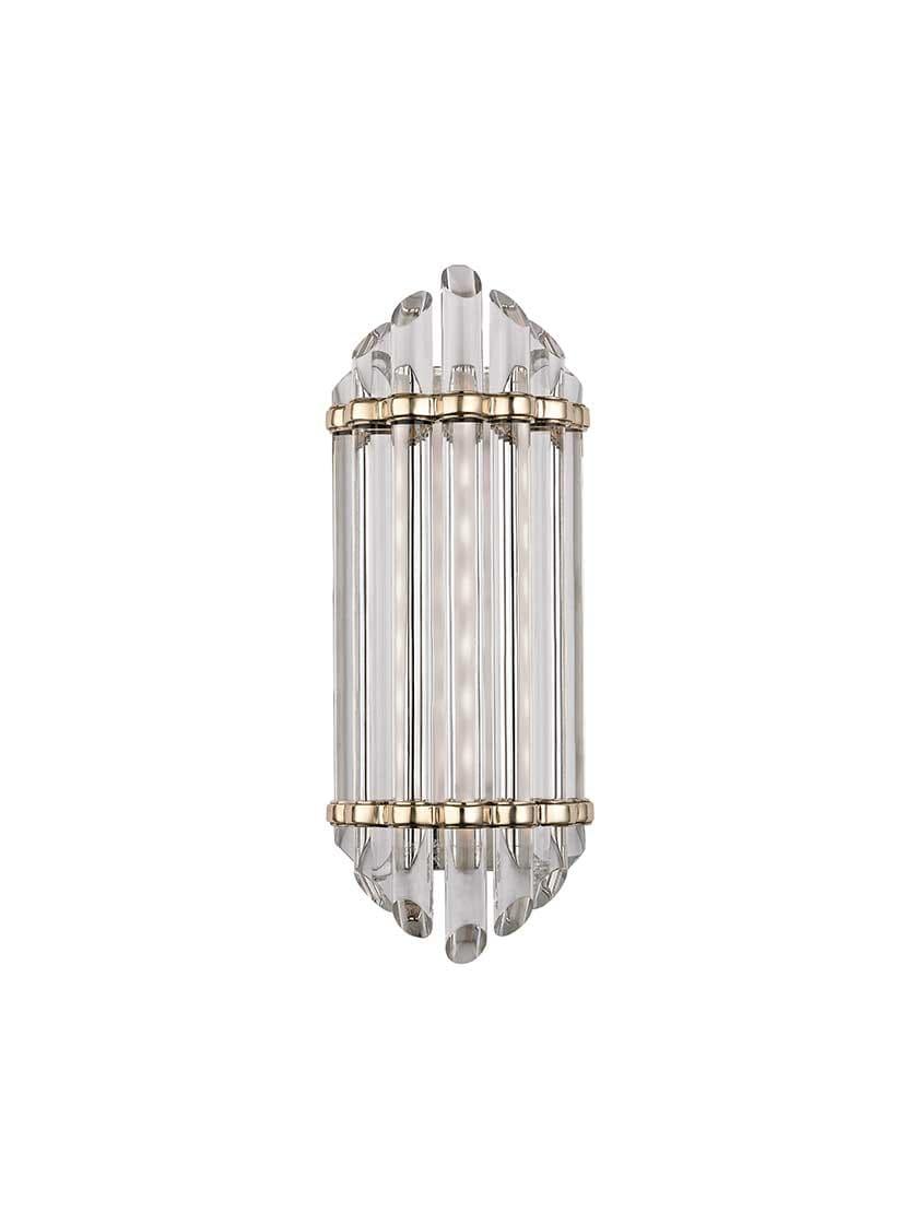 Bath |   Albion 8-Light Bath Sconce Bath Aged Brass/Polished Nickel