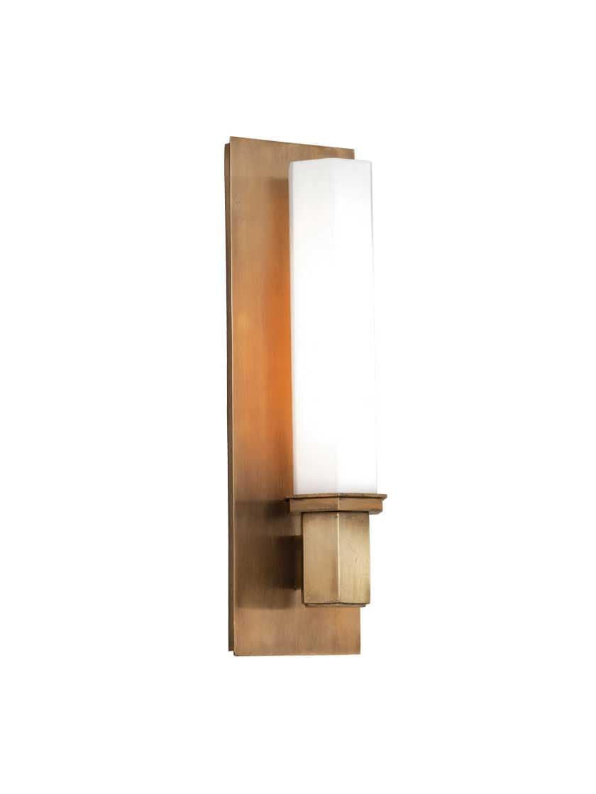 Bath |   Walton 1-Light Bath Sconce Bath Aged Brass/Old Bronze/Polished Nickel