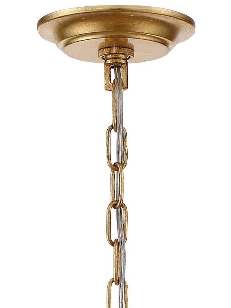 Chandeliers |   Arcadia 8 Light Chandelier Chandeliers Antique Gold/Antique Silver