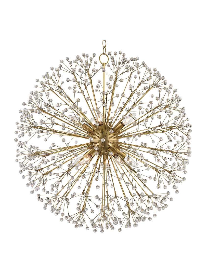 Chandeliers |   Dunkirk 10-Light Chandelier Chandeliers Aged Brass/Polished Nickel