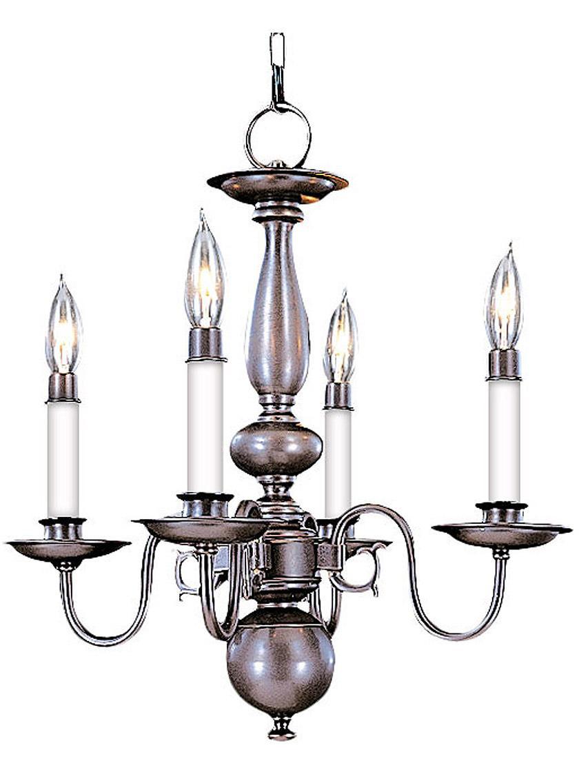 Chandeliers |   Jamestown 4 Light Chandelier In Mahogany Bronze Finish Chandeliers Chandeliers