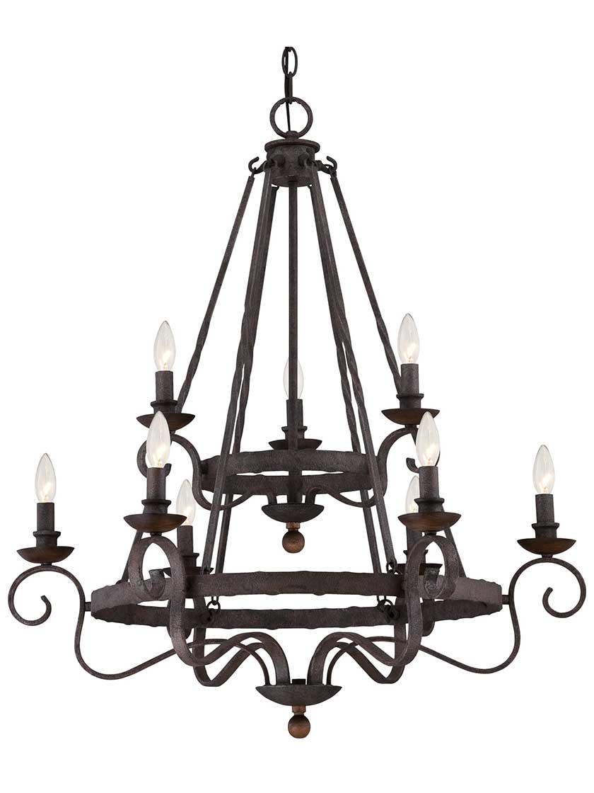 Chandeliers |   Noble Two Tier 9-Light Chandelier Chandeliers Chandeliers