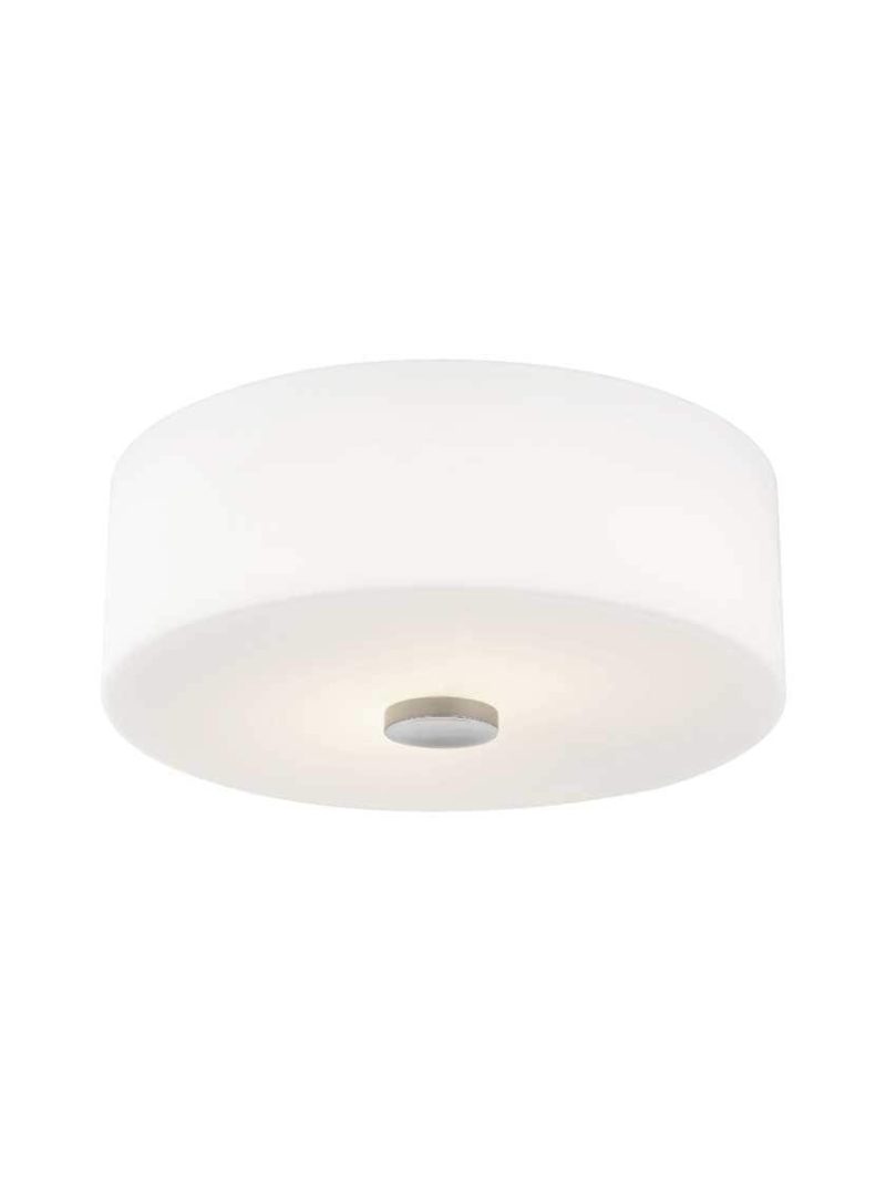 Flush & Semi-Flush |   Sophie 2-Light Flush Mount Flush & Semi-Flush Aged Brass/Polished Nickel