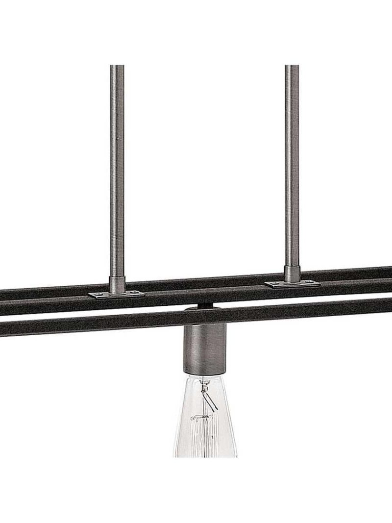 Kitchen |   Fulton 7-Light Island Pendant Indoor Lighting Aged Zinc/Bronze