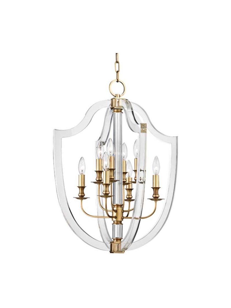 Pendants |   Arietta Large Pendant Indoor Lighting Aged Brass/Polished Nickel