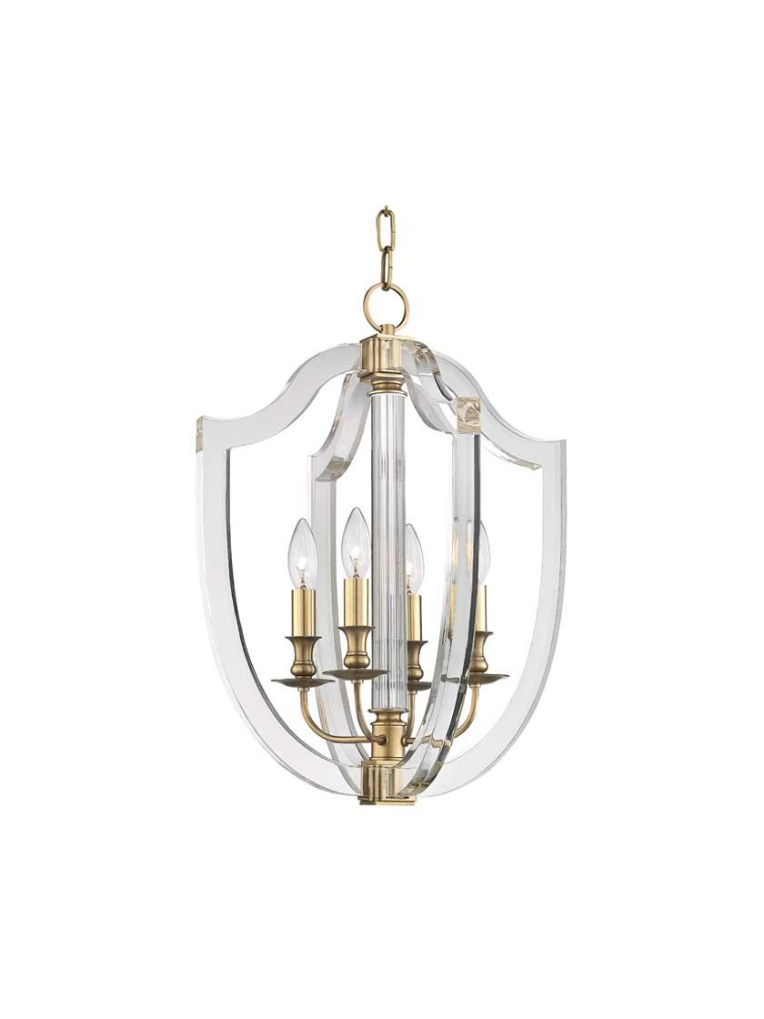 Pendants |   Arietta Medium Pendant Indoor Lighting Aged Brass/Polished Nickel