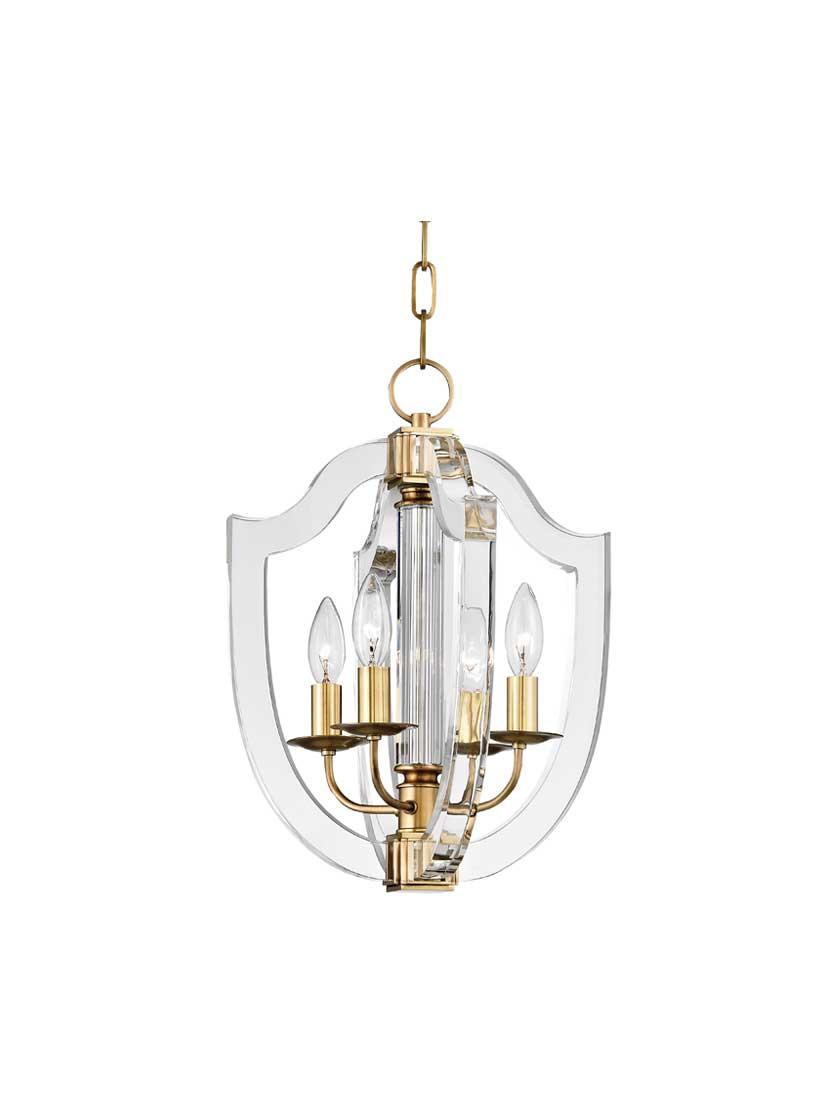 Pendants |   Arietta Small Pendant Indoor Lighting Aged Brass/Polished Nickel