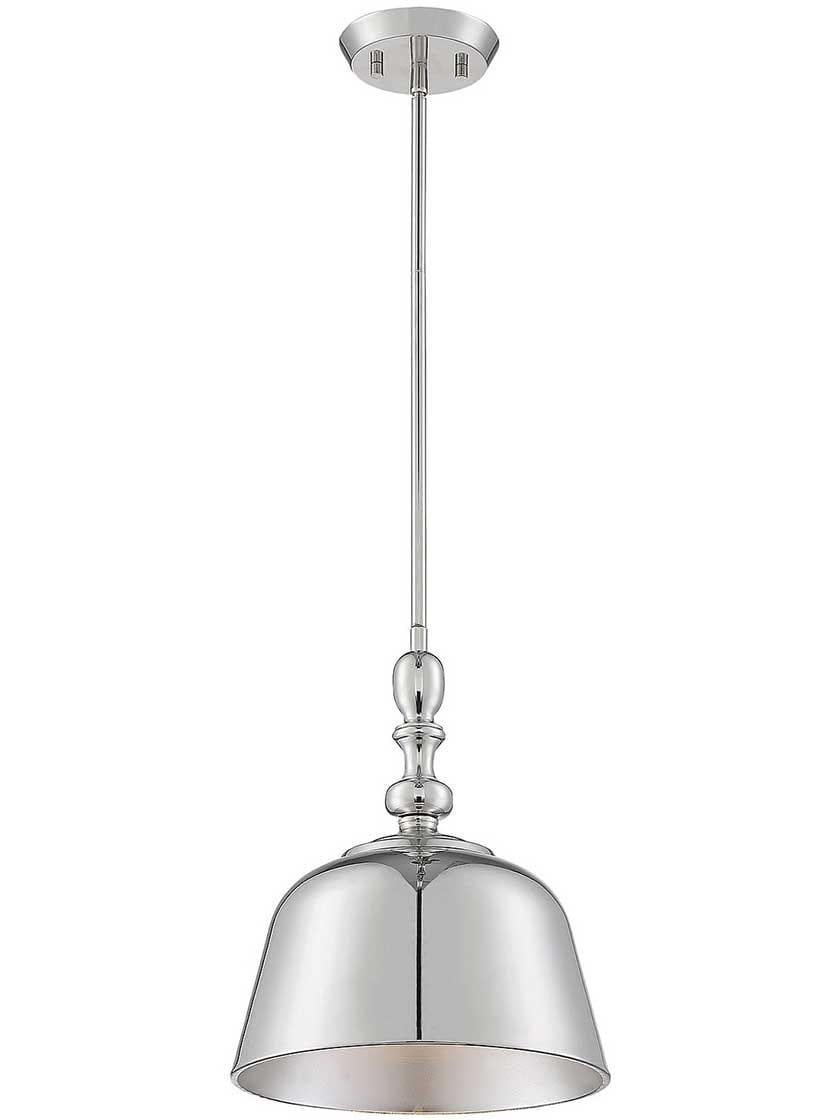 Pendants |   Berg 1 Light Pendant Indoor Lighting Matte Black/Satin Nickel/Warm Brass