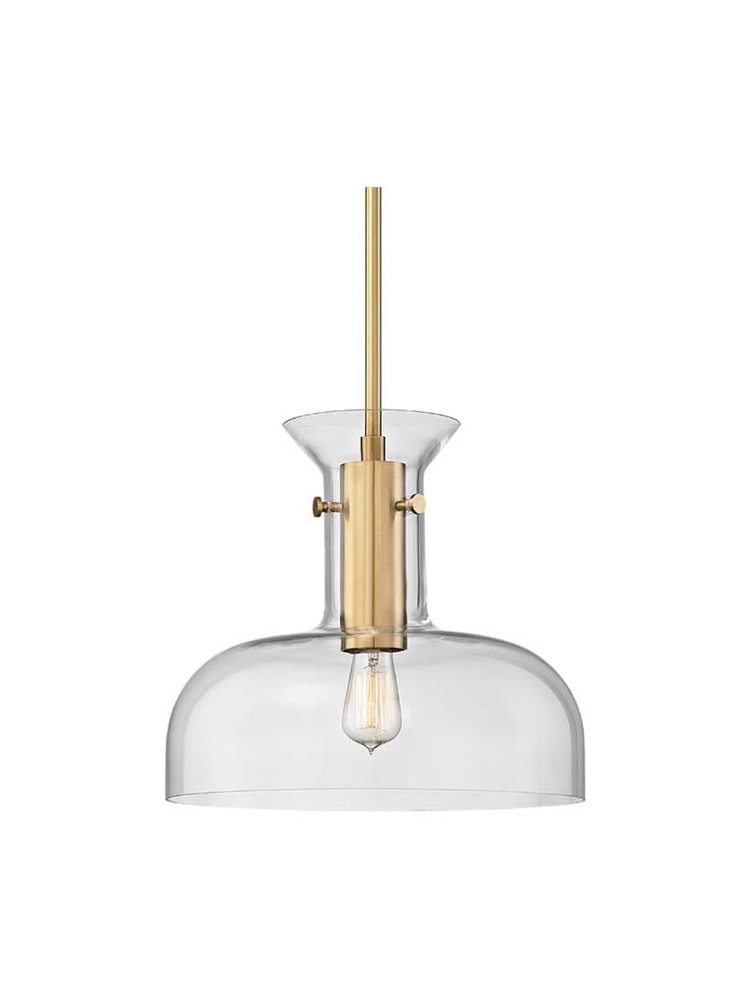 Pendants |   Coffey Medium Pendant Indoor Lighting Aged Brass