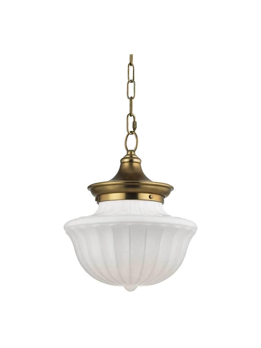 Pendants |   Dutchess 1-Light Medium Pendant Indoor Lighting Aged Brass/Old Bronze