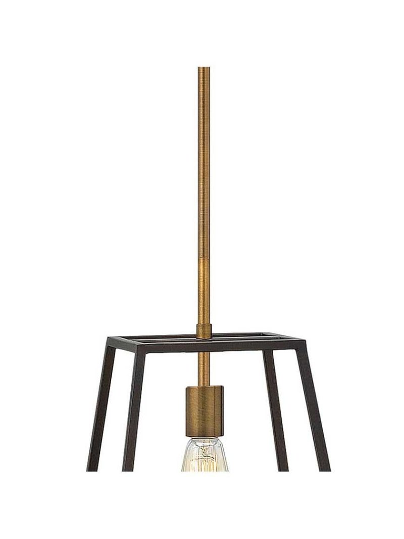 Pendants |   Fulton Mini Pendant Indoor Lighting Aged Zinc/Bronze