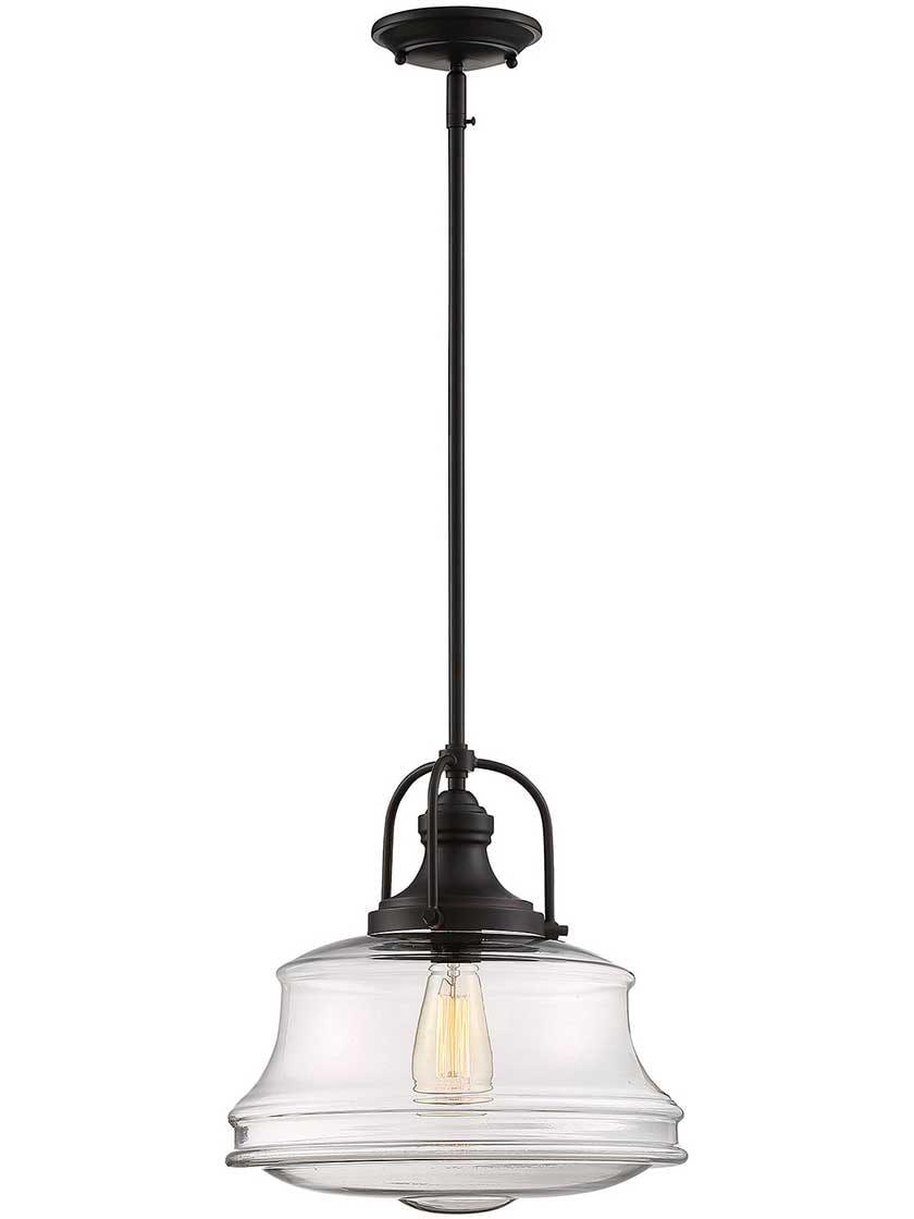 Pendants |   Garvey 1 Light Pendant Indoor Lighting English Bronze