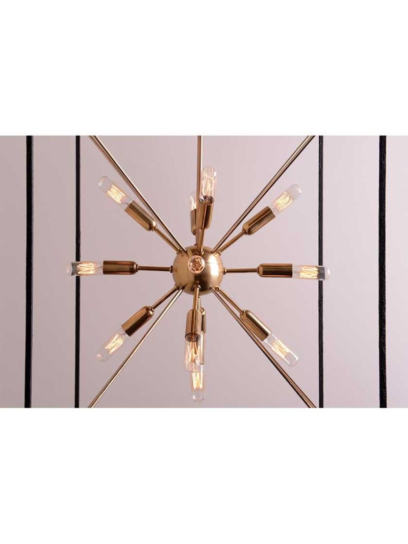 Pendants |   Glendale 16 1/4″ Pendant Indoor Lighting Aged Brass/Polished Nickel