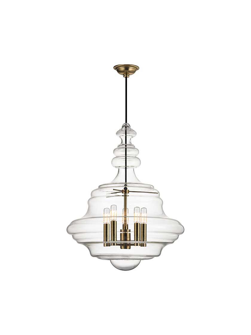 Pendants |   Washington Large Pendant Indoor Lighting Aged Brass/Polished Nickel