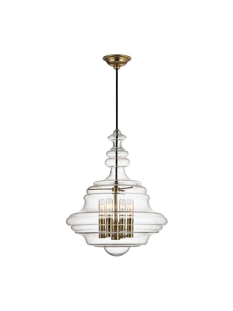 Pendants |   Washington Medium Pendant Indoor Lighting Aged Brass/Polished Nickel