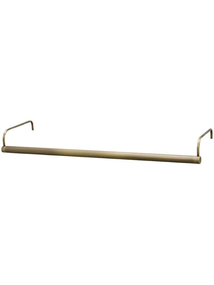 Picture Lighting |   Slim-Line 30″ Adjustable Picture Light Indoor Lighting Antique Brass/Black/Chrome/Oil-Rubbed Bronze/Polished Brass/Satin Brass/Satin Nickel/Weathered Brass/White