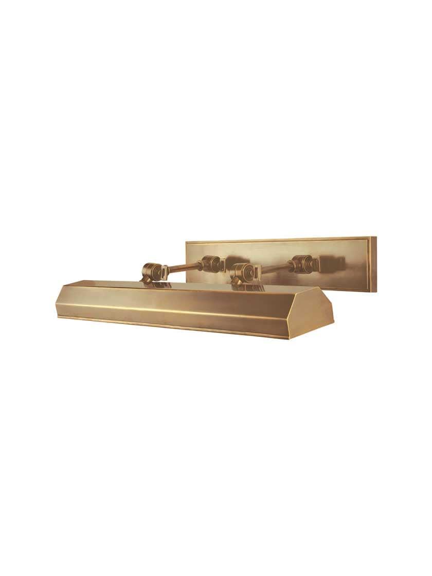 Picture Lighting |   Woodbury 3-Light Picture Lamp Indoor Lighting Aged Brass