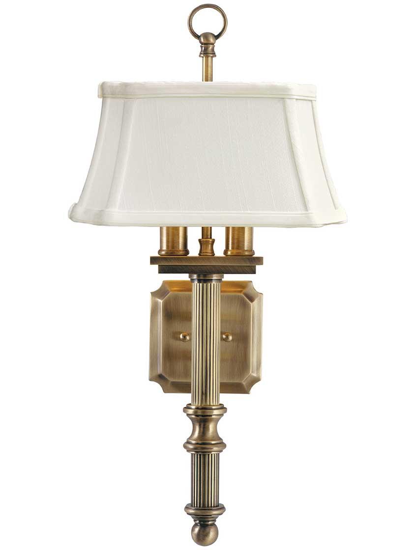 Sconces |   Amias 2-Light Wall Sconce Indoor Lighting Antique Brass/Copper Bronze/Polished Brass