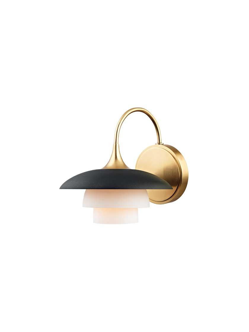 Sconces |   Barron 1-Light Wall Sconce Indoor Lighting Aged Brass