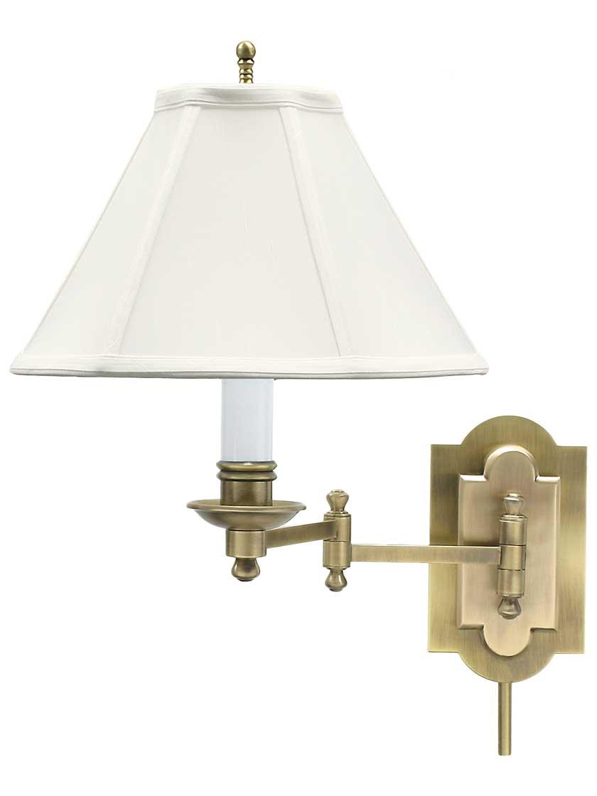 Sconces |   Club Swing-Arm Wall Lamp Indoor Lighting Antique Brass/Oil-Rubbed Bronze