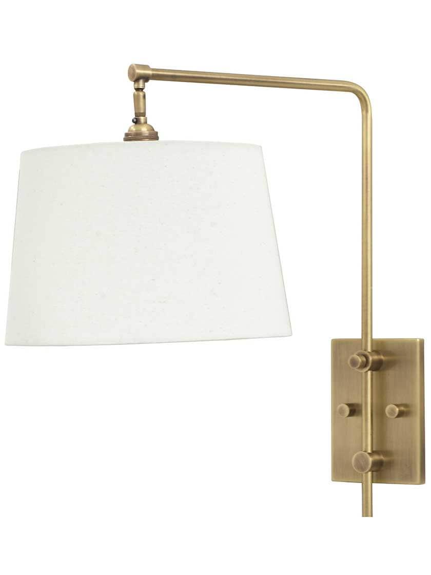 Sconces |   Crown Point Downbridge Adjustable Wall Lamp Indoor Lighting Antique Brass/Oil-Rubbed Bronze/Satin Nickel