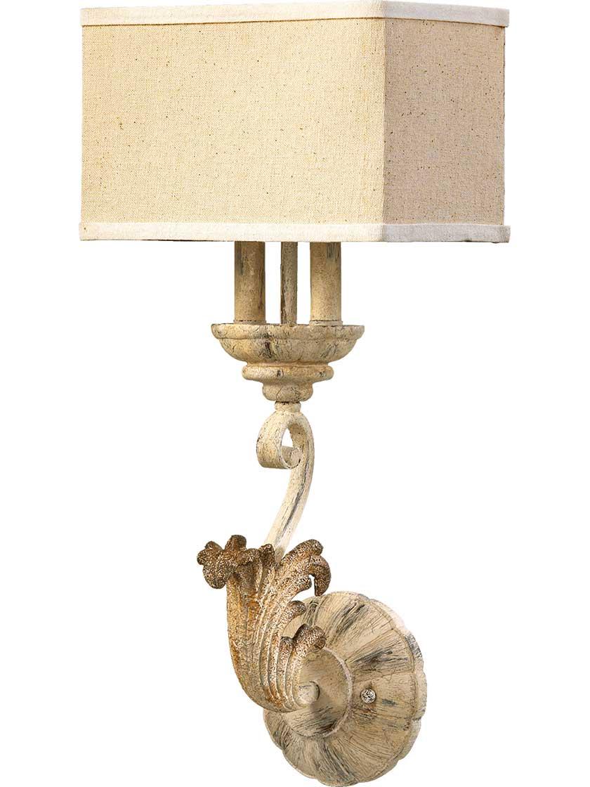 Sconces |   Florence 2-Light Wall Sconce Indoor Lighting Persian White