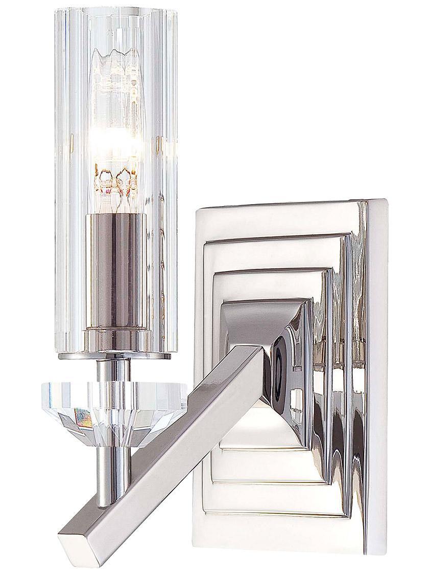 Sconces |   Fusano Wall Sconce In Polished Nickel Indoor Lighting Sconces