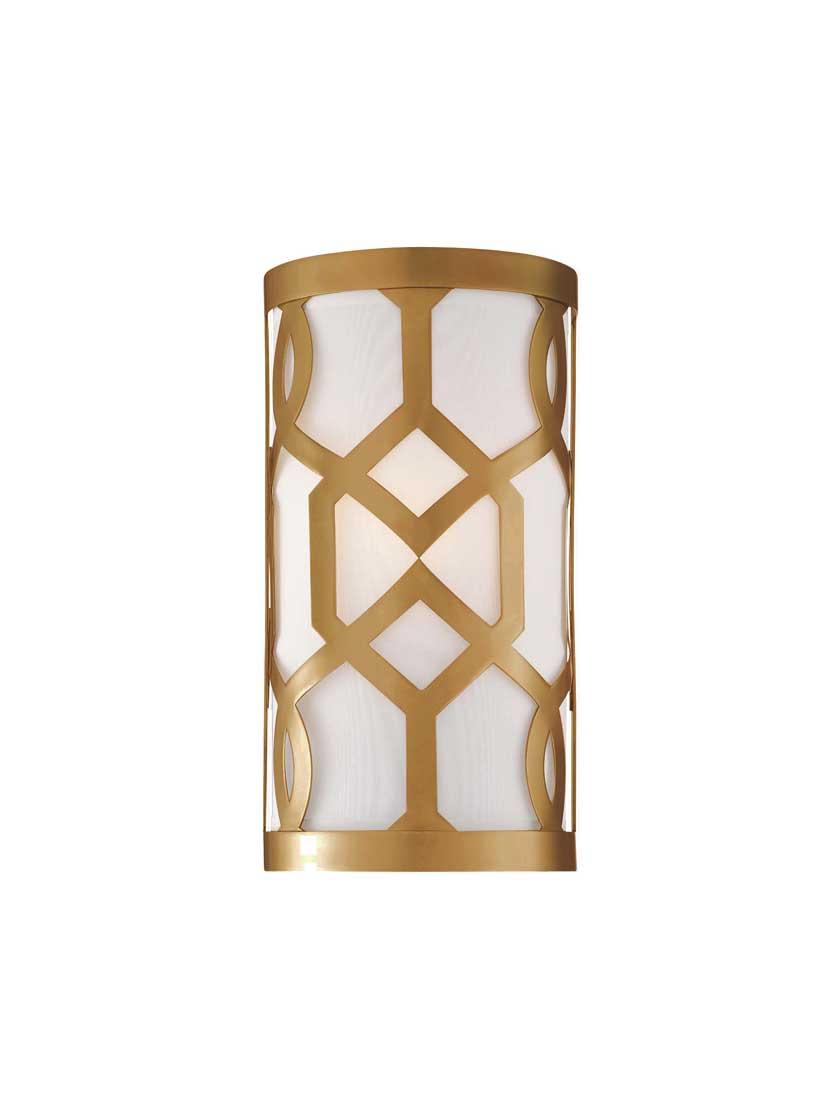 Sconces |   Jennings 1-Light Wall Sconce Indoor Lighting Aged Brass/Polished Nickel