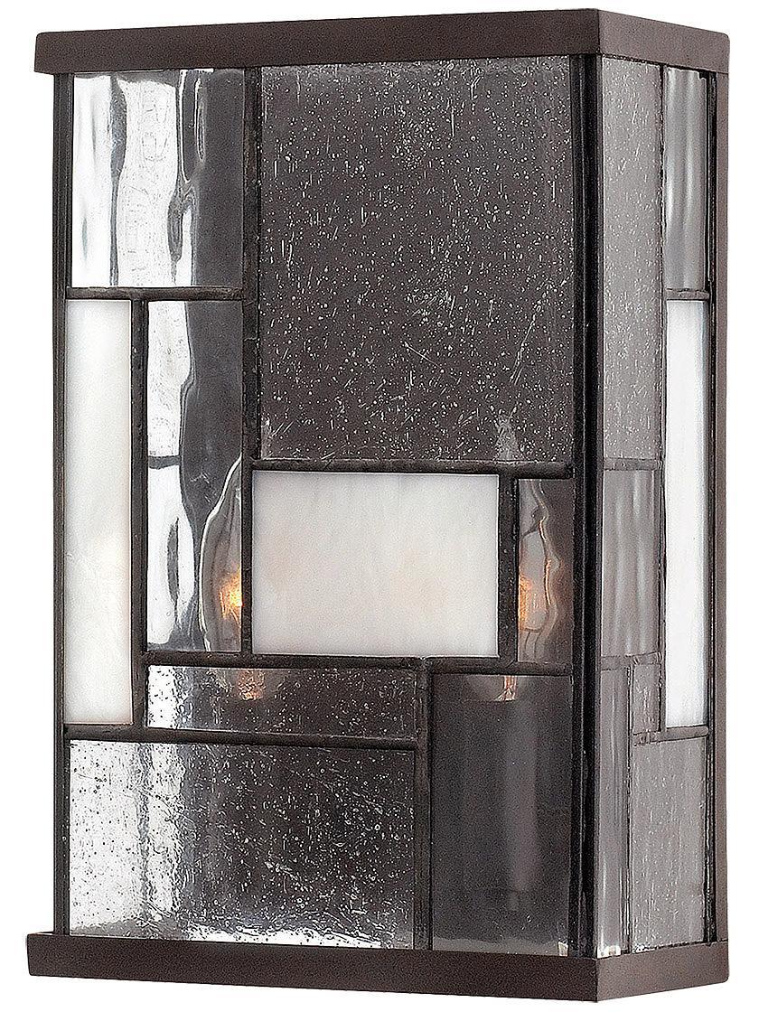 Sconces |   Mondrian 2 Light Wall Sconce In Buckeye Bronze Indoor Lighting Sconces