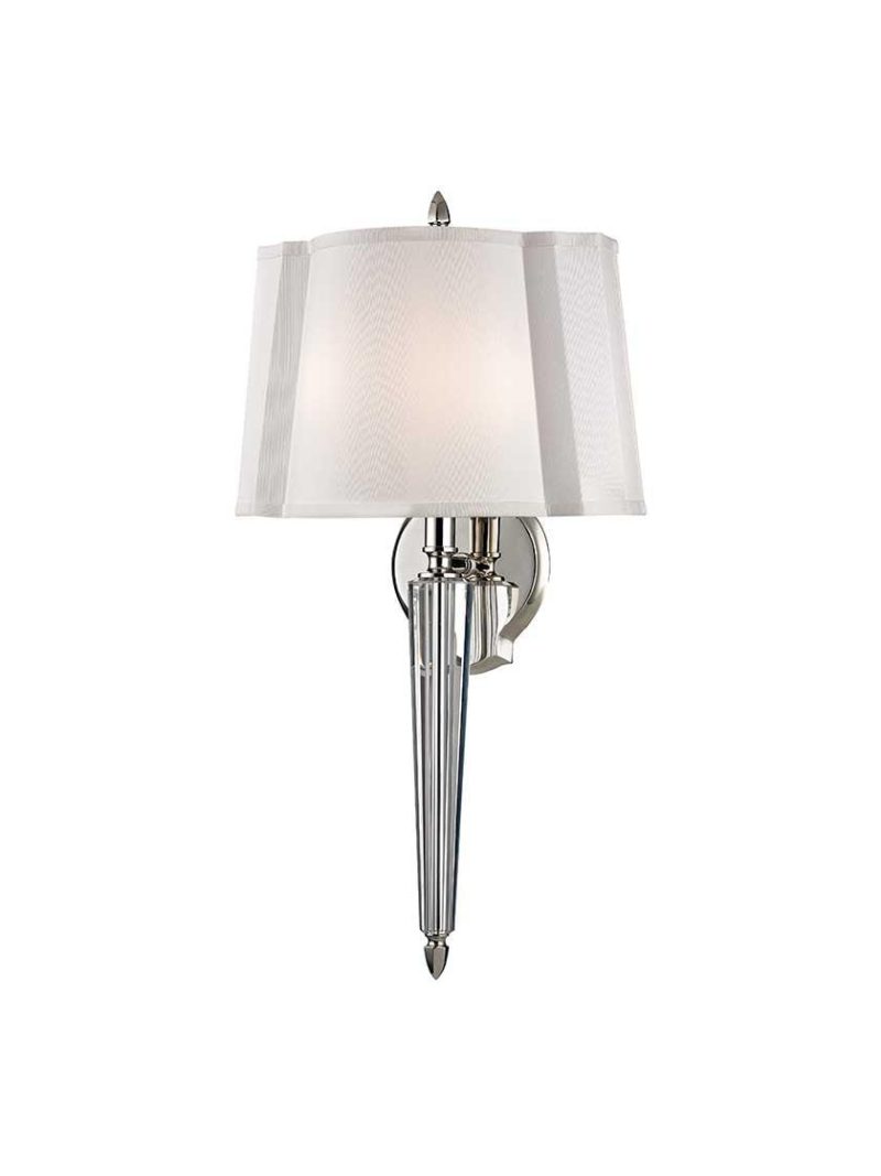 Sconces |   Oyster Bay 1-Light Wall Sconce Indoor Lighting Aged Brass/Polished Nickel