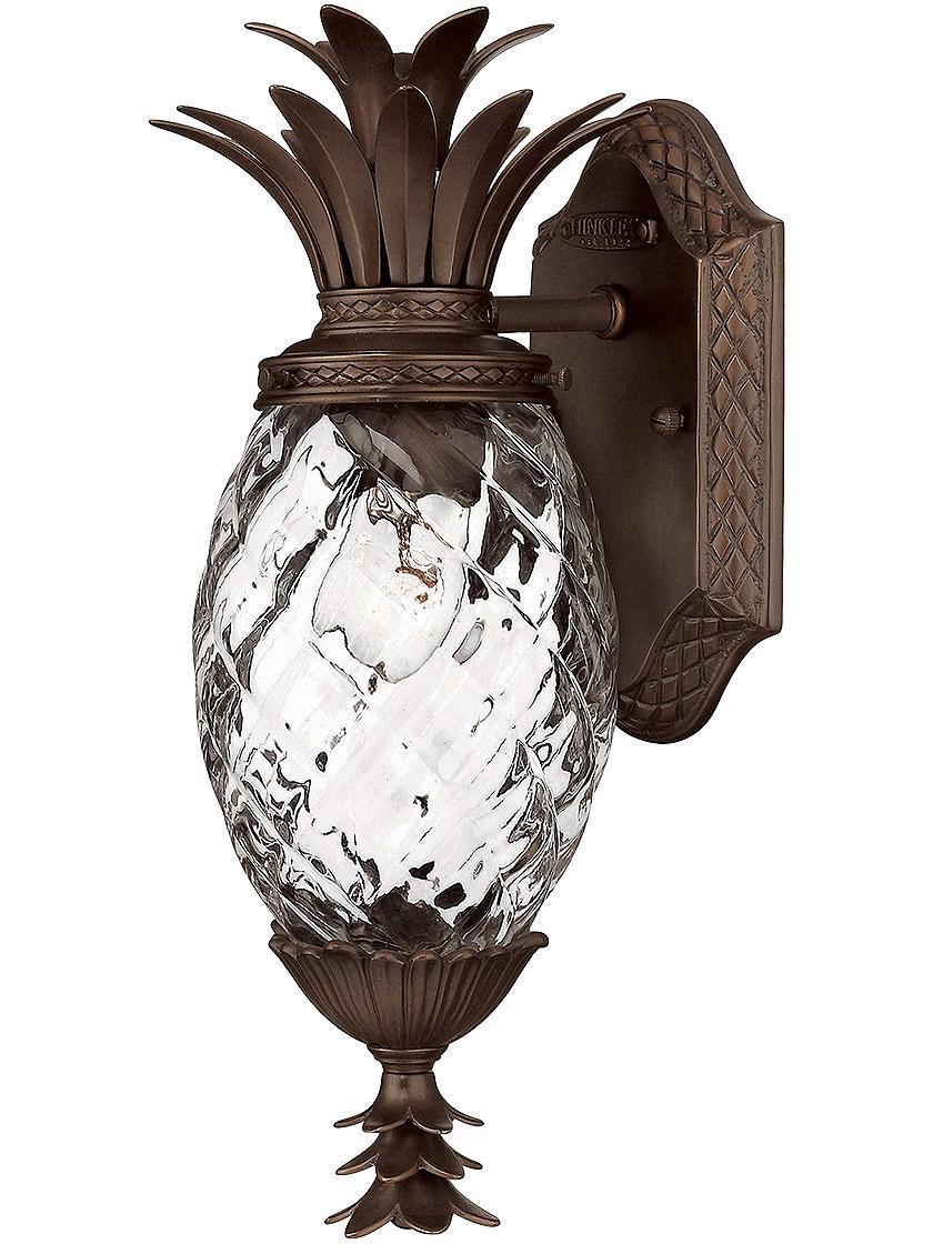 Sconces |   Pineapple Sconce In Copper Bronze Bath Bath