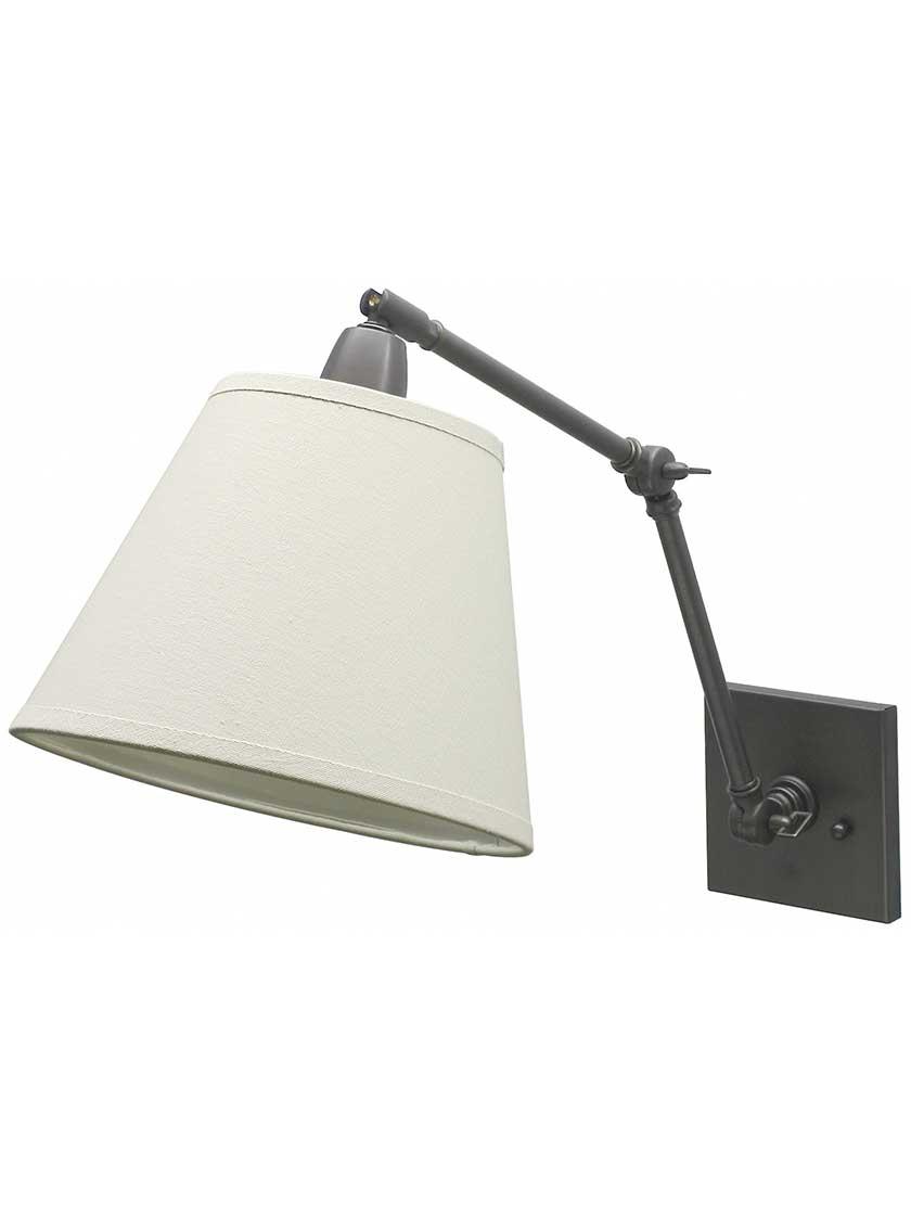 Sconces |   Shante Direct-Wire Library Lamp in Oil-Rubbed Bronze Indoor Lighting Oil-Rubbed Bronze