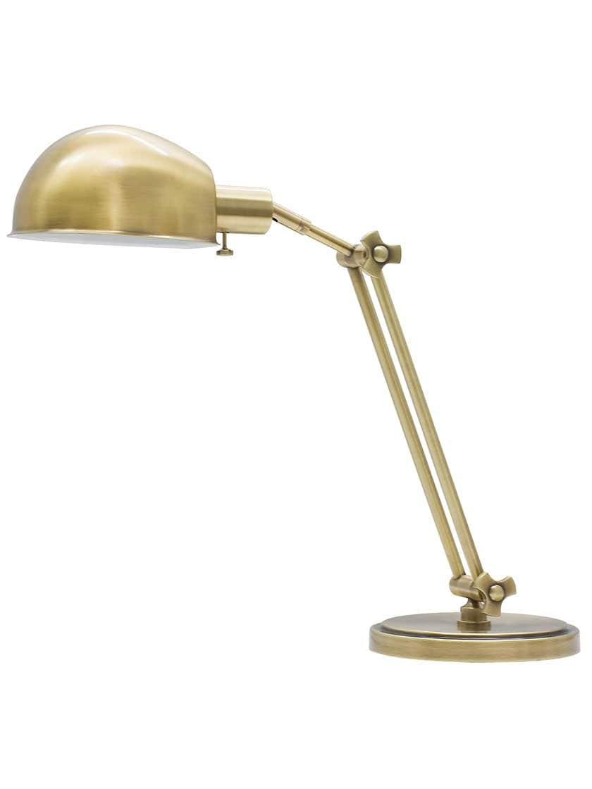 Table & Floor Lamps |   Addison Pharmacy-Style Adjustable Desk Lamp Indoor Lighting Antique Brass/Oil-Rubbed Bronze