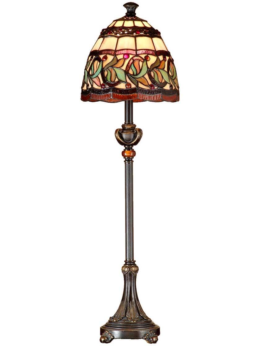 Table & Floor Lamps |   Aldridge Tiffany Buffet Lamp Indoor Lighting Table & Floor Lamps