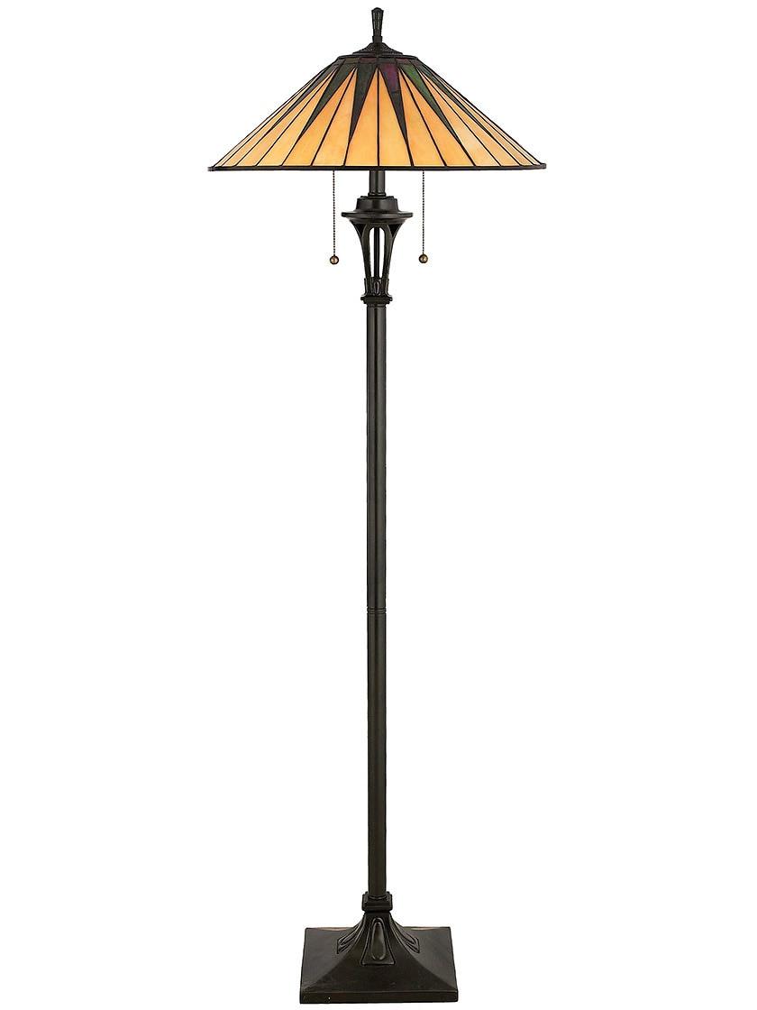 Table & Floor Lamps |   Gotham Floor Lamp in Vintage Bronze Indoor Lighting Table & Floor Lamps