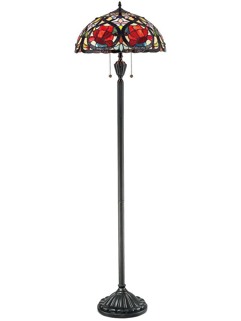 Table & Floor Lamps |   Larissa Floor Lamp in Vintage Bronze Indoor Lighting Table & Floor Lamps