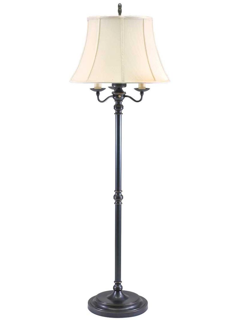 Table & Floor Lamps |   Newport Six-Way Floor Lamp Indoor Lighting Antique Brass/Oil-Rubbed Bronze