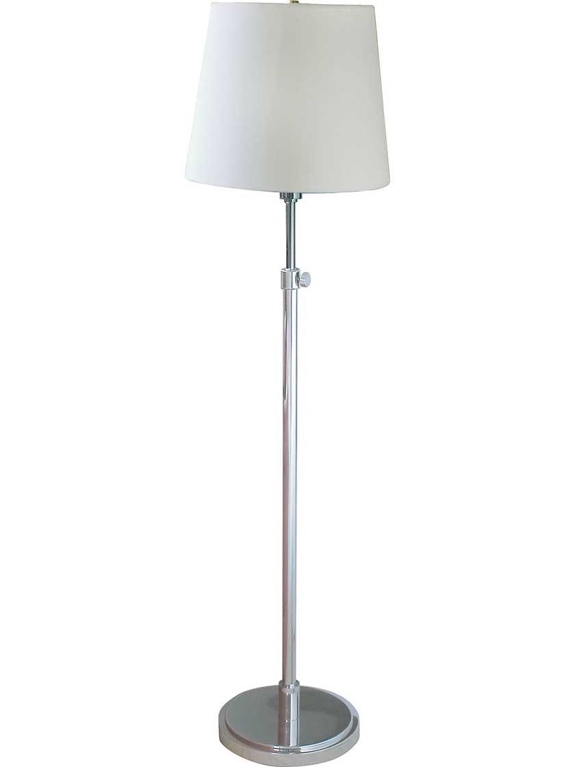 Table & Floor Lamps |   Townhouse Adjustable Floor Lamp Indoor Lighting Oil-Rubbed Bronze/Raw Brass