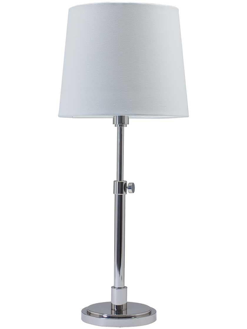 Table & Floor Lamps |   Townhouse Adjustable Table Lamp Indoor Lighting Oil-Rubbed Bronze/Polished Nickel