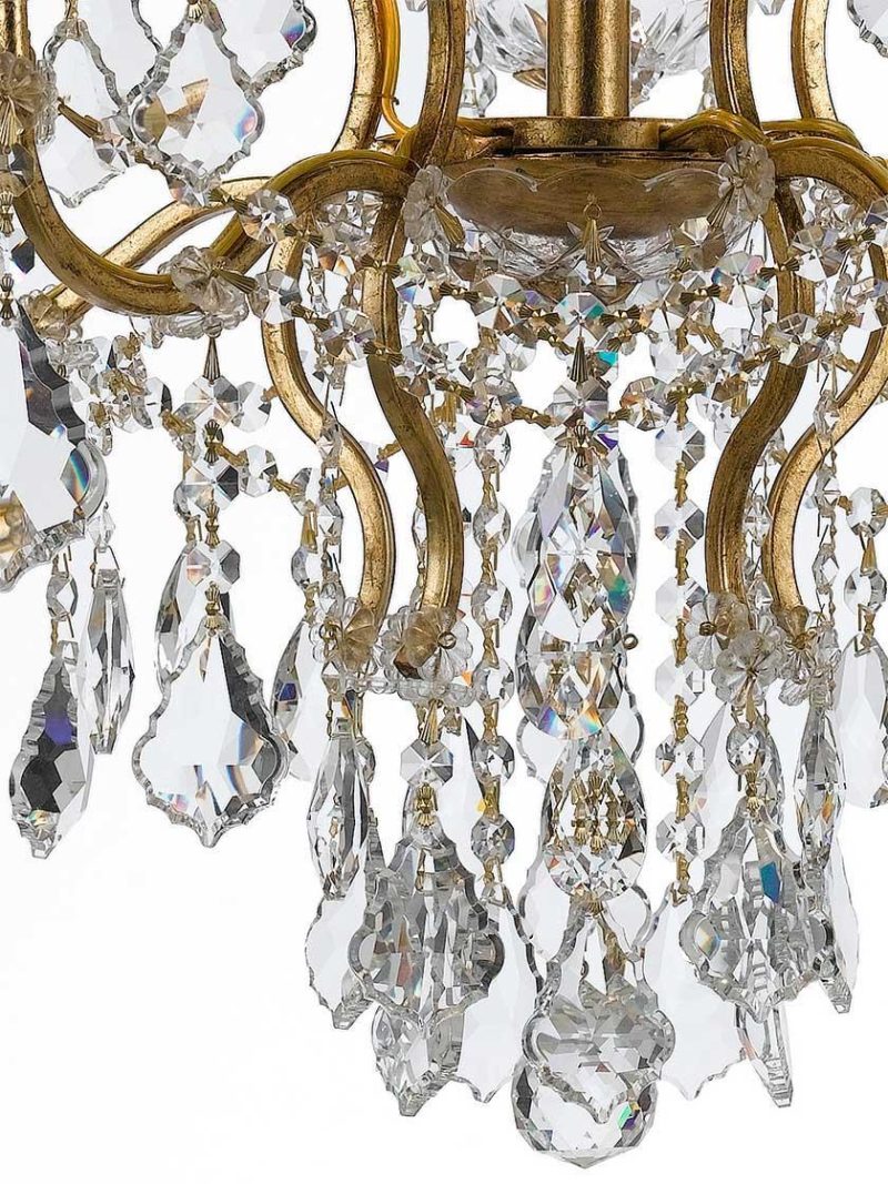 Chandeliers |   Filmore 6 Light Chandelier Chandeliers Antique Gold