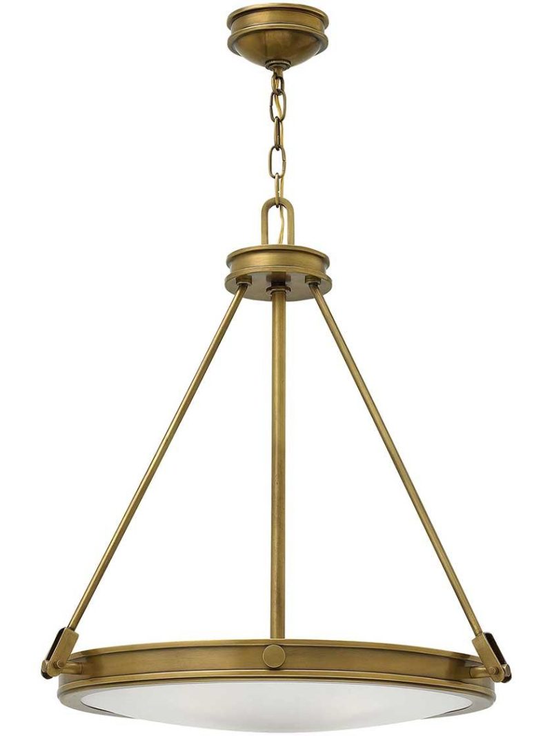 Pendants |   Collier 4-Light Pendant Indoor Lighting Antique Nickel/Heritage Brass/Light Oiled Bronze