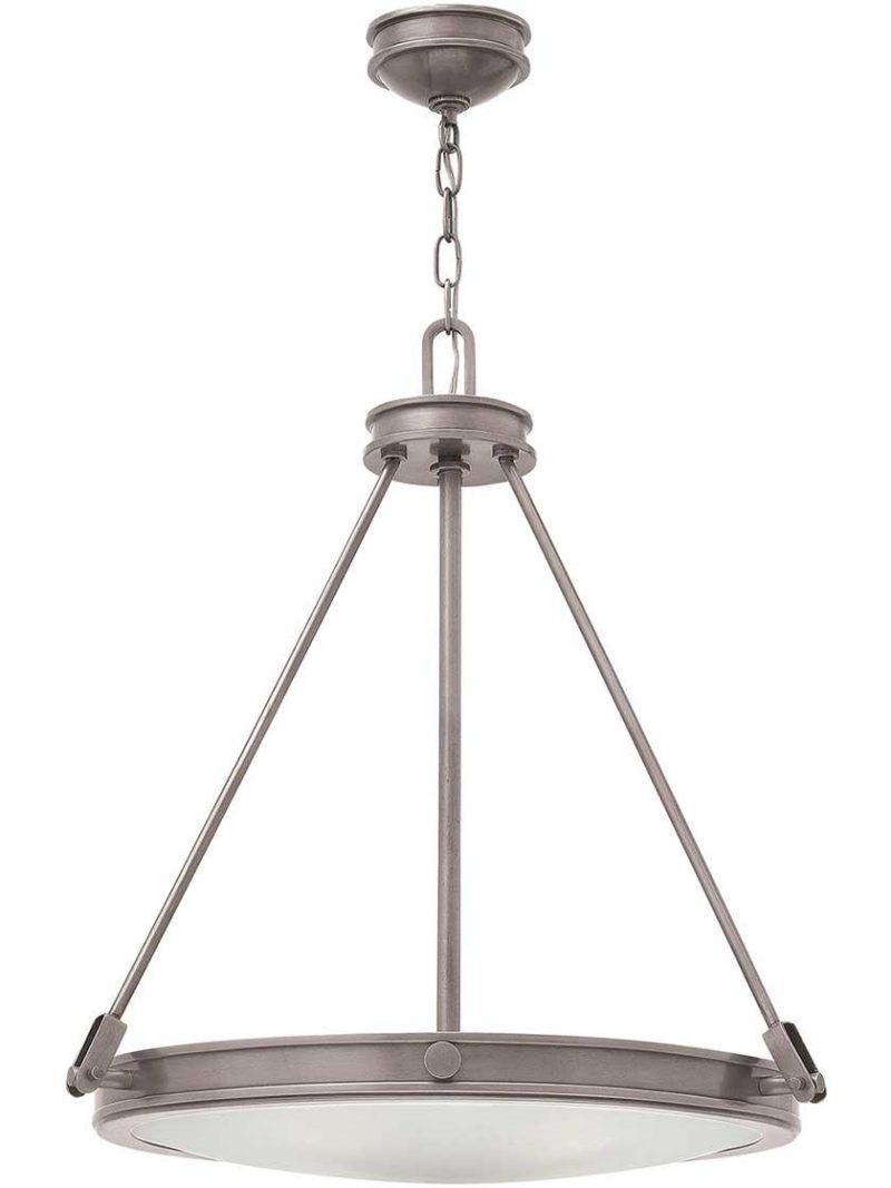 Pendants |   Collier 4-Light Pendant Indoor Lighting Antique Nickel/Heritage Brass/Light Oiled Bronze